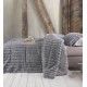 Κουβερτοπάπλωμα Διπλής Όψης Μονό Soft Duvet Trinity Grey Rythmos (160x220) 1Τεμ