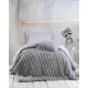 Κουβερτοπάπλωμα Διπλής Όψης Μονό Soft Duvet Trinity Grey Rythmos (160x220) 1Τεμ