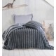 Κουβερτοπάπλωμα Διπλής Όψης Μονό Soft Duvet Trinity Dark Grey Rythmos (160x220) 1Τεμ