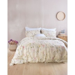 Σεντόνια Μονά Σετ Next Benetita Beige Polycotton Rythmos (160x260) 3Τεμ