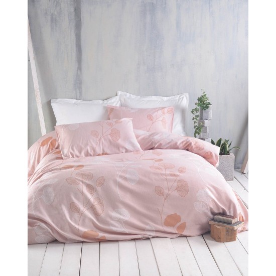 Παπλωματοθήκη Φανελένια Υπέρδιπλη Σετ Flannel Morin Pink Cotton Rythmos (225x240) 3Τεμ Παπλωματοθήκη Φανελένια Υπέρδιπλη Σετ Flannel Morin Pink Cotton Rythmos (225x240) 3Τεμ