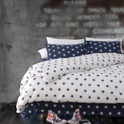 Παπλωματοθήκη Υπέρδιπλη Σετ Diva Funkystar Cotton Rythmos (220x250) 3Τεμ