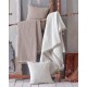 Διακοσμητική Μαξιλαροθήκη Living Room Devine Beige Jacquard Cotton Rythmos (40x40) 1Τεμ