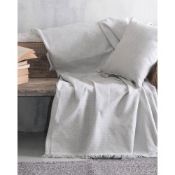Ριχτάρι Πολυθρόνας Living Room Luna Grey Jacquard Rythmos (160x180) 1Τεμ