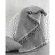 Ριχτάρι Τετραθέσιου Living Room Luna Dark Grey Jacquard Rythmos (180x330) 1Τεμ