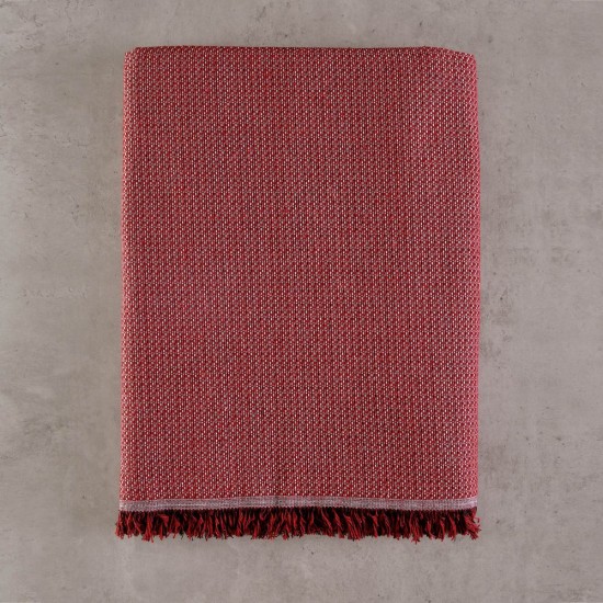 Ριχτάρι Διθέσιου Living Room Luna Bordeaux Jacquard Rythmos (180x240) 1Τεμ