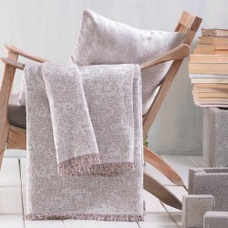 Διακοσμητική Μαξιλαροθήκη Living Room Tottem Tile Jacquard Rythmos (40X40) 1Τεμ