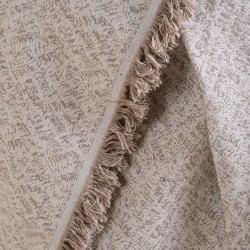Ριχτάρι Διθέσιου Fabio Beige Jacquard Rythmos (180x240) 1Τεμ