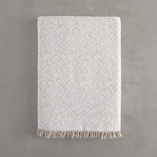 Ριχτάρι Πολυθρόνας Fabio Ecru Jacquard Rythmos (160x180) 1Τεμ