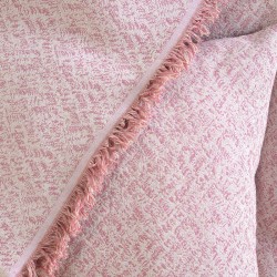 Ριχτάρι Πολυθρόνας Fabio Pink Jacquard Rythmos (160x180) 1Τεμ