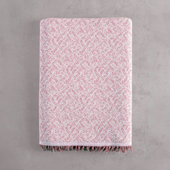 Ριχτάρι Πολυθρόνας Fabio Pink Jacquard Rythmos (160x180) 1Τεμ