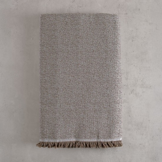 Διακοσμητική Μαξιλαροθήκη Living Room Cadenza Brown Rythmos (40x40) 1Τεμ