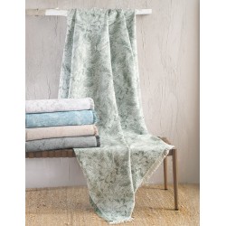 Ριχτάρι Πολυθρόνας Living Room Peony Khaki Jacquard Rythmos (160x180) 1Τεμ