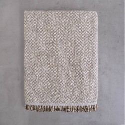Ριχτάρι Πολυθρόνας Living Room Tempe Beige Jacquard Rythmos (160x180) 1Τεμ