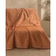 Ριχτάρι Τετραθέσιου Living Room Harvest Terracotta Jacquard Chenille Rythmos (180x330) 1Τεμ