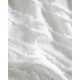 Ριχτάρι Διθέσιου Living Room Gath White Jacquard Chenille Rythmos (180x240) 1Τεμ
