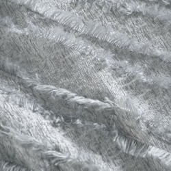Ριχτάρι Τριθέσιου Living Room Gath Grey - Silver Jacquard Chenille Rythmos (180x280) 1Τεμ