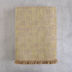 Ριχτάρι Τετραθέσιου Living Room Kenya Ocher Jacquard Rythmos (180x330) 1Τεμ