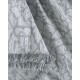 Ριχτάρι Τριθέσιου Chinille Wonder Grey Jacquard Rythmos (180x330) 1Τεμ