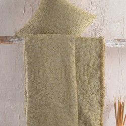 Διακοσμητική Μαξιλαροθήκη Living Room Melie Gold-Oil Rythmos (40x40) 1Τεμ