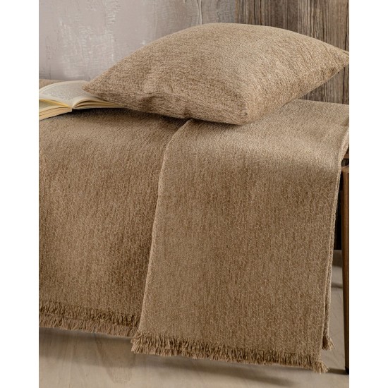 Ριχτάρι Τετραθέσιου Living Room Anatolia D.Beige Jacquard Chenille Rythmos (180x330) 1Τεμ
