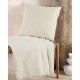 Ριχτάρι Πολυθρόνας Living Room Gozzi Ecru Jacquard Chenille Rythmos (160x180) 1Τεμ