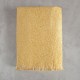Ριχτάρι Τριθέσιου Living Room Gozzi Mustard Jacquard Chenille Rythmos (180x280) 1Τεμ