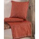 Ριχτάρι Πολυθρόνας Living Room Gozzi Terracotta Jacquard Chenille Rythmos (160x180) 1Τεμ