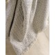 Ριχτάρι Πολυθρόνας Chinille Editor Beige Jacquard Rythmos (160x180) 1Τεμ