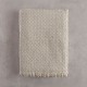 Ριχτάρι Πολυθρόνας Chinille Editor Beige Jacquard Rythmos (160x180) 1Τεμ