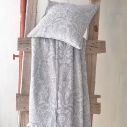 Ριχτάρι Τετραθέσιου Living Room Beatris Grey Jacquard Rythmos (180x330) 1Τεμ