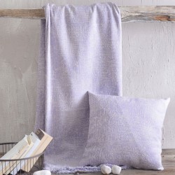 Ριχτάρι Τετραθέσιου Living Room Canda Lilac Jacquard Rythmos (180x330) 1Τεμ