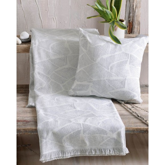 Ριχτάρι Διθέσιου Living Room Casa Grey Jacquard Rythmos (180x240) 1Τεμ Ριχτάρι Διθέσιου Living Room Casa Grey Jacquard Rythmos (180x240) 1Τεμ