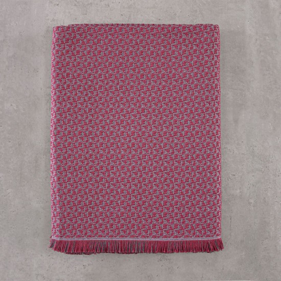 Ριχτάρι Τριθέσιου Reeves Bordeaux Jacquard Rythmos (180x330) 1Τεμ Ριχτάρι Τριθέσιου Reeves Bordeaux Jacquard Rythmos (180x330) 1Τεμ