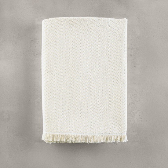 Ριχτάρι Διθέσιου Living Room Ewan Ecru Jacquard Rythmos (180x240) 1Τεμ