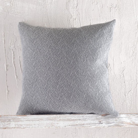 Διακοσμητική Μαξιλαροθήκη Living Room Bosphore D.Grey Rythmos (40x40) 1Τεμ