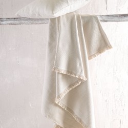 Διακοσμητική Μαξιλαροθήκη Living Room Santorini Ecru Rythmos (40x40) 1Τεμ