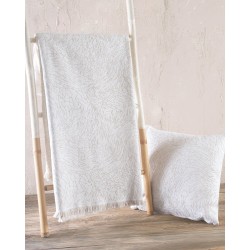 Ριχτάρι Πολυθρόνας Living Room Terrain Ecru Jacquard Rythmos (160x180) 1Τεμ