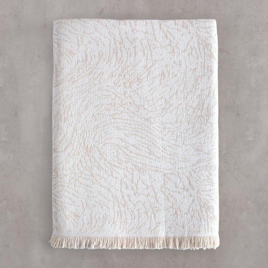 Ριχτάρι Διθέσιου Living Room Terrain Ecru Jacquard Rythmos (180x240) 1Τεμ
