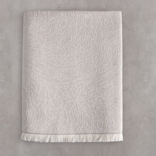 Ριχτάρι Τριθέσιου Living Room Terrain Beige Jacquard Rythmos (180x280) 1Τεμ