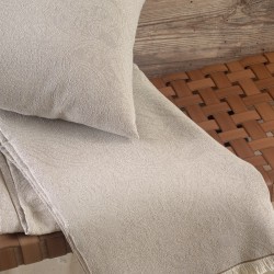 Διακοσμητική Μαξιλαροθήκη Living Room Ivy Beige Jacquard Rythmos (40x40) 1Τεμ