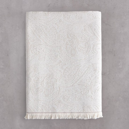 Ριχτάρι Τετραθέσιου Living Room Ivy Ecru Jacquard Rythmos (180x330) 1Τεμ