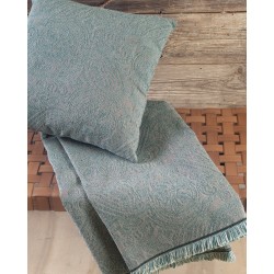 Ριχτάρι Πολυθρόνας Living Room Ivy Blue Jacquard Rythmos (160x180) 1Τεμ