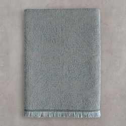 Ριχτάρι Πολυθρόνας Living Room Ivy Blue Jacquard Rythmos (160x180) 1Τεμ
