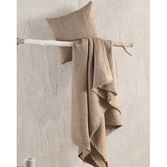 Ριχτάρι Τετραθέσιου Living Room Toris D.Beige Jacquard Rythmos (180x330) 1Τεμ