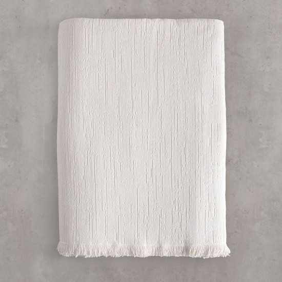 Ριχτάρι Διθέσιου Living Room Toris Ecru Jacquard Rythmos (180x240) 1Τεμ