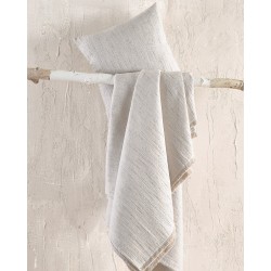 Ριχτάρι Διθέσιου Living Room Toris Beige Jacquard Rythmos (180x240) 1Τεμ