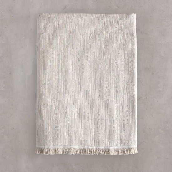 Ριχτάρι Πολυθρόνας Living Room Toris Beige Jacquard Rythmos (160x180) 1Τεμ