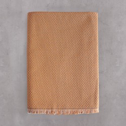 Ριχτάρι Πολυθρόνας Living Room Rami Terracotta Jacquard Rythmos (160x180) 1Τεμ