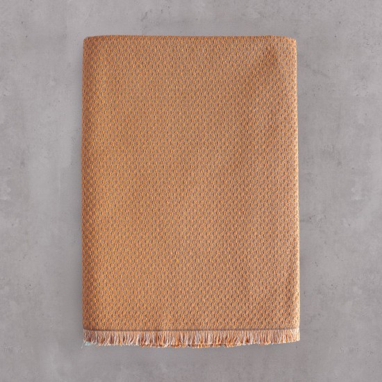 Ριχτάρι Πολυθρόνας Living Room Rami Terracotta Jacquard Rythmos (160x180) 1Τεμ